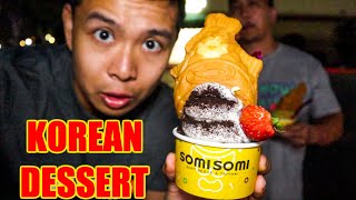 SOMI SOMI Taiyaki MUST TRY Korean Ice Cream [upl. by Stacia]