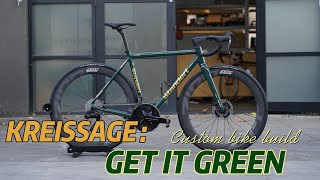 GREEN AND GOLD Dream Build Bike Standert Kreissäge RS [upl. by Barty917]