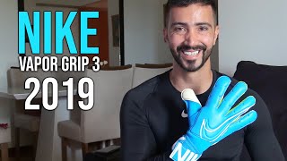 Review Nike Vapor Grip 3 2019  A luva do Allison [upl. by Gershon455]