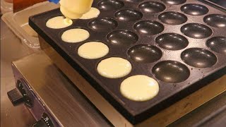 Delicious Live Pan Cake Making  Chocolate Topping Pan Cake  Fluppy Pan Cake  Indian Street Food [upl. by Broucek]