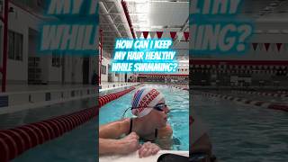 Hair care tips for swimmers🏊‍♀️ swimming swimmer haircare [upl. by Naara]