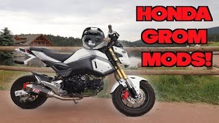 Best Honda Grom Mods [upl. by Riesman659]