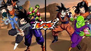 DBZ BT4 Villains Week Your Evil Version  Goku B AS17 King Piccolo Vs Goku A17 amp Piccolo [upl. by Calesta924]