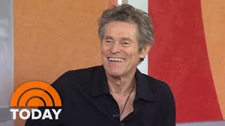 Willem Dafoe on ‘Kinds of Kindness loving to work alpaca farm [upl. by Peper868]