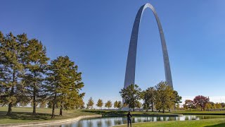 The Gateway Arch National Park Missouri 4K UHD [upl. by Meijer]