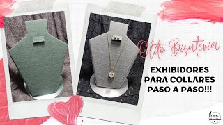 EXHIBIDOR PARA COLLARES PASO A PASO👌 [upl. by Grange]