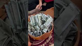 Money 🤑🤑💰💰💰piggy bank opening after 5 year ago mini vlog atif trending best youtuber youtube [upl. by Niletac]