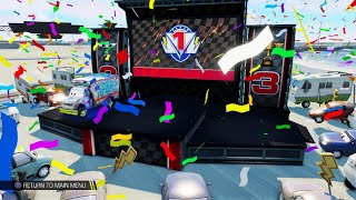 Cars 3 Driven to Win Cup series 12 cars3 drdamage [upl. by Leachim]