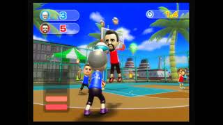 Wii Sports Resort  Basketball Pickup Game  All Stamps [upl. by Glanti]