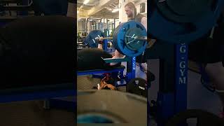 bench press  195kg435 Ibs [upl. by Wini]