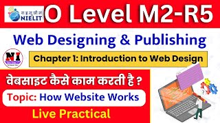 O Level Web DesigningM2R51  How Website Works   O Level M2R5 Chapter 1  What is website [upl. by Kaltman851]