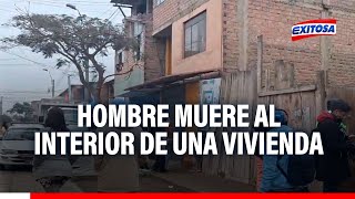 🔴🔵Villa El Salvador Hombre murió al interior de una vivienda abandonada [upl. by Aigroeg633]