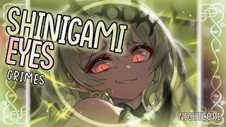 Nightcore ➳ Shinigami Eyes  Grimes Lyrics [upl. by Anahsor]