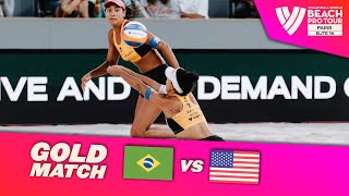 Ana PatríciaDuda vs NussKloth  Gold Match Highlights Paris 2023 BeachProTour [upl. by Ikey421]