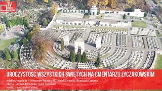 Uroczystość Wszystkich Świętych na Cmentarzu Łyczakowskim [upl. by Shulins]