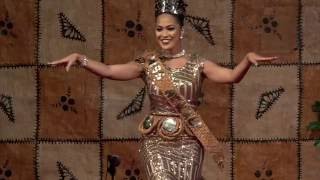 Beautiful Siva Samoa  Taualuga  Miss Heilala Brittne Fuimaono [upl. by Fee]