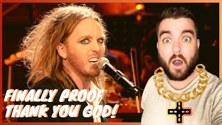 Tim Minchin  Thank you god First time reaction I know this would go sideways lol [upl. by Neiluj]