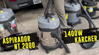 Aspirador de Pó e Líquidos NT 2000 1400W Karcher [upl. by Kitchen]