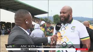 ANC in KwazuluNatal hosting its 2019 Elections Manifesto Review at Harry Gwala Stadium [upl. by Hiamerej]