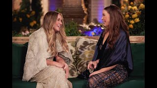 Rachel and Gabby Dish on Their Night One Experiences  The Bachelorette [upl. by Akcira]