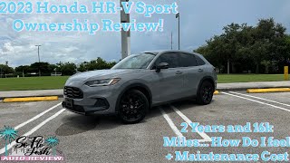 2023 Honda HRV Sport Ownership POV Review How Has It Been Owning It For 2 Years and 16k Miles [upl. by Lledo]