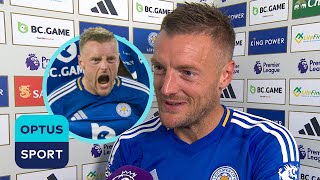 JAMIE VARDY has still got it 😎  Delighted to keep the standards up and get at least a point’ [upl. by Hisbe]