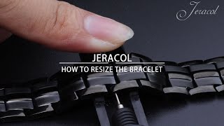 Jeracol How To Resize The Magnetic Therapy Bracelet [upl. by Setiram115]