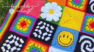 Festival Pic n Mix Blanket CAL Crochet Along Information 🌈🧶 [upl. by Aihseket]