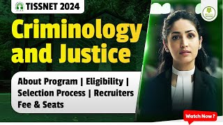 TISS  MA in Social Work Criminology amp Justice Eligibility  Program Details  Seats  Fee [upl. by Ileana]