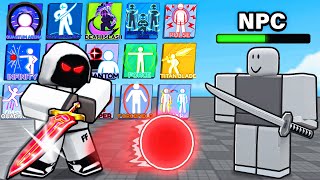 EVERY ABILITY vs NPC MODE In Blade Ball [upl. by Anived]