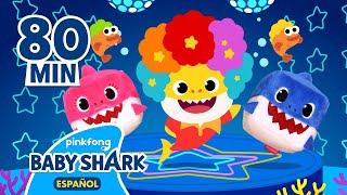 CUBO Tiburón Bebé🦈 y más  Feliz Mes de Tiburón🎉   Recopilación  Baby Shark en español [upl. by Hauge]