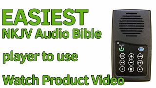 EASIEST NKJV Audio Bible in the world to use NKJV Audio Bible Player [upl. by Pat]