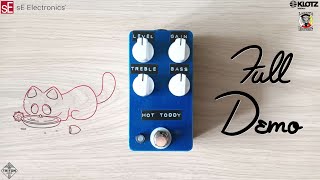 JSA Effects Hot Toddy DEMO amp REVIEW  Paul Cochrane Timmy DISCRETE Overdrive  50s Strat  Bass [upl. by Narual]