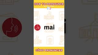 Comment prononcer MAIRIE  howtopronouncefrench mairie commentprononcer french [upl. by Tteve]