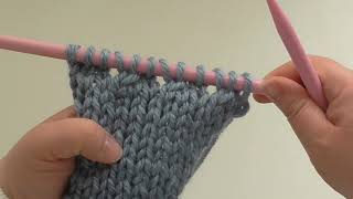 Learn to Knit  Intermediate  Yarn Round the Needle yrn UK [upl. by Ainyt]