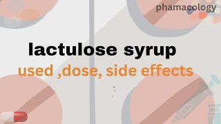 lactuloselaxolac syruplactulose syrup use side effects [upl. by Sanford901]