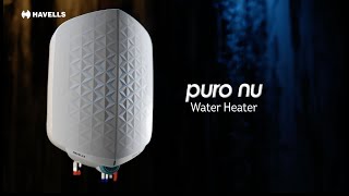 Havells Puro NU Water Heater  WhatAHeater [upl. by Arretnahs]