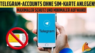 Telegram Account mit anonymer eSIM anlegen telegram [upl. by Esta591]