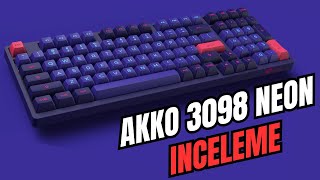 Akko 3098 Neon  İnceleme Yeni Favori Oyuncu Klavyem [upl. by Acinoryt390]