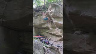 Piss Dyno V5  Chippewa Creek Bouldering [upl. by Eneluqcaj656]