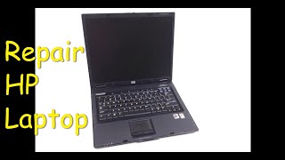 HP Compaq NX6110 NC6120 NC6220 NX8220 NC8230 issue start boot problem freeze part 3 [upl. by Lord]