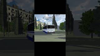 MicroTrolleybus Simulator Старый город Транспорт в Старом городе 2 часть [upl. by Pedaiah]