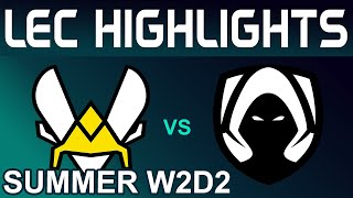 VIT vs TH Highlights LEC Summer 2024 Team Vitality vs Team Heretics by Onivia [upl. by Lyrahs]