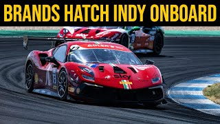 Ferrari 488 Challenge EVO Onboard  Brands Hatch Indy Circuit [upl. by Afnin]