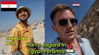 The Kindest Man in Egypt 🇪🇬  Harry jagard tour in Egypt Peramid  Egypt tour [upl. by Eisdnyl]