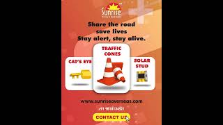 Sunrise Overseas MfrThermoplastic Road Marking  traffic signages and Road Safety Products Delhi [upl. by Adnilram]