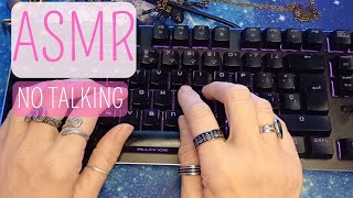 ASMR No talking Escribiendo mis hipnosis en el ordenador [upl. by Nidya248]