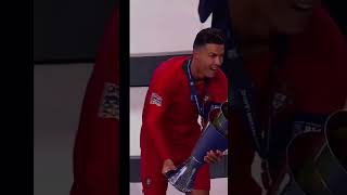 Ronaldo First time Ever European Champions⚽️🔥🏆 portugal football worldcup cr7 ronaldo [upl. by Nilreb412]