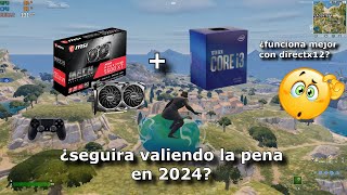 Fortnite Cap 5 Temp 1  RX 5500 XT  i3 10100f directx12 con graficos competitivos [upl. by Ahsemit412]