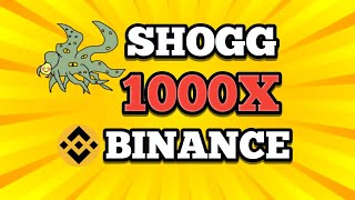 🎊SHOGGOTH COIN BINANCE LISTING  NEW AI MEME COIN  NEXT TURBO  1000X POTENTIAL [upl. by Figone]